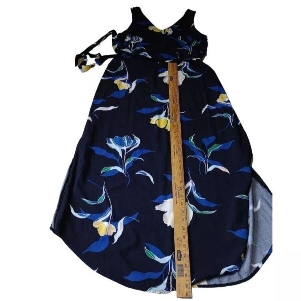 New Day Women's Dress Small Floral Blue Sundress Sleeveless Vacation BOHO - Picture 11 of 14